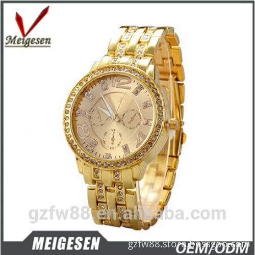 bracelet women watch, stainless steel watch case back with new design factory price